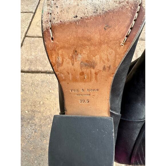 Rag & Bone Newbury Black Bootie size 9.5 (39.5) - Picture 13 of 14